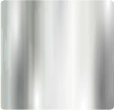 Aluminio efecto inox satinado