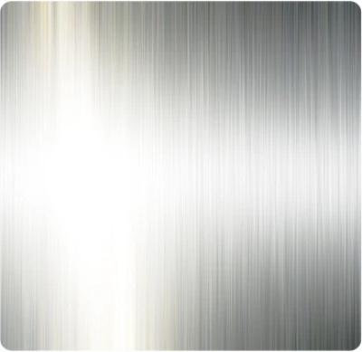 Aluminio efecto inox brillante