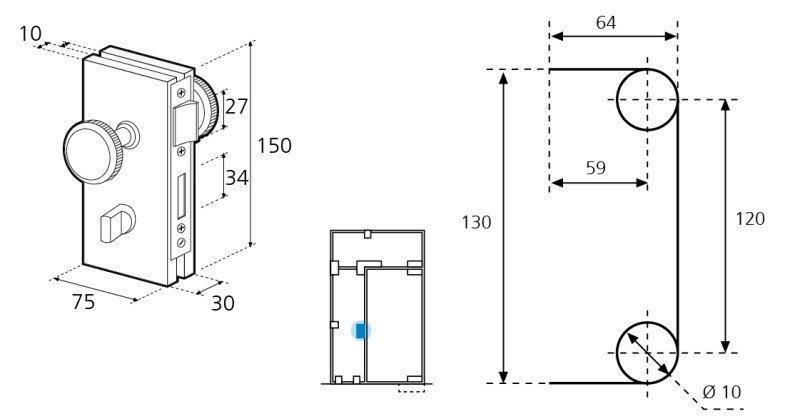 Planos técnicos Modelo P04.0D