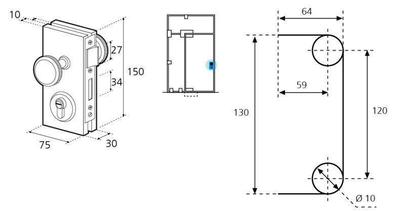 Planos técnicos Modelo P04.0NP