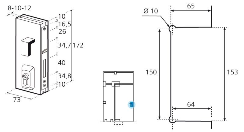 Planos técnicos Modelo G.0CP