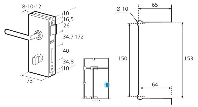 Planos técnicos Modelo G.0D