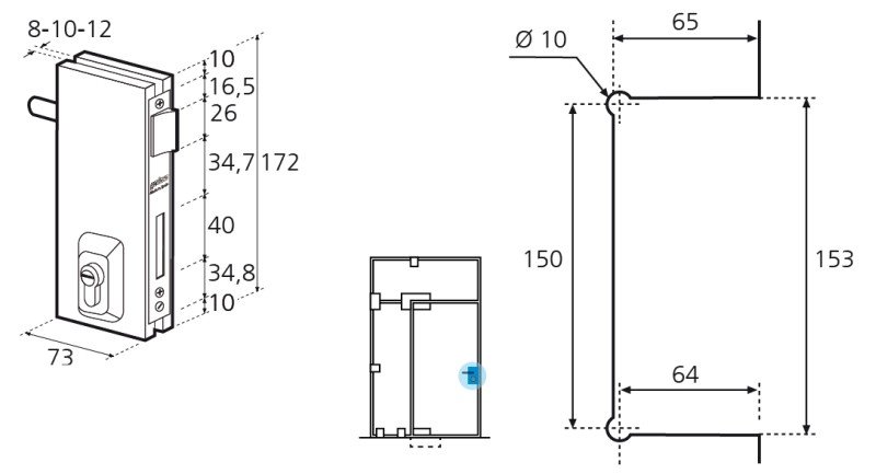 Planos técnicos Modelo G.0MB