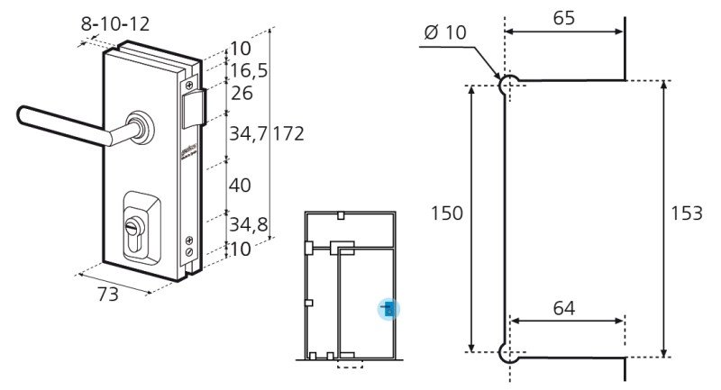 Planos técnicos Modelo G.0NR