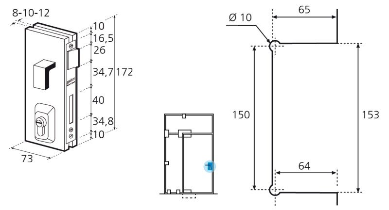 Planos técnicos Modelo G.0PPB