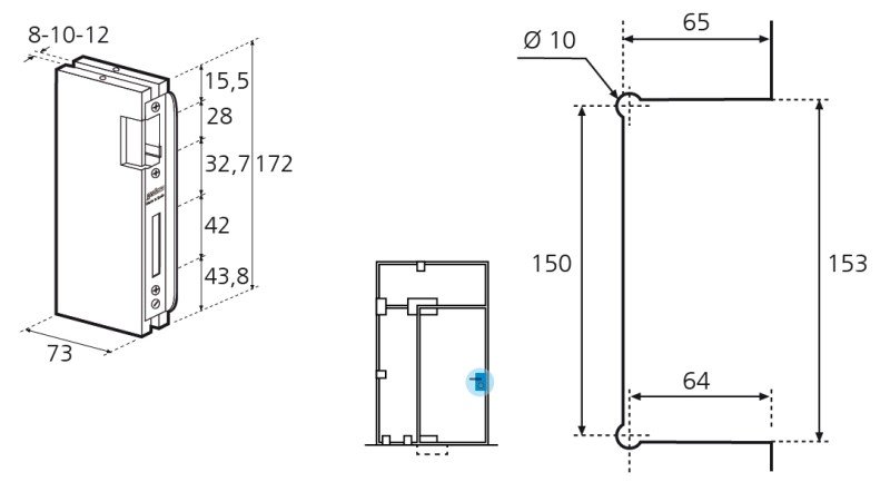 Planos técnicos Modelo GC.1ET
