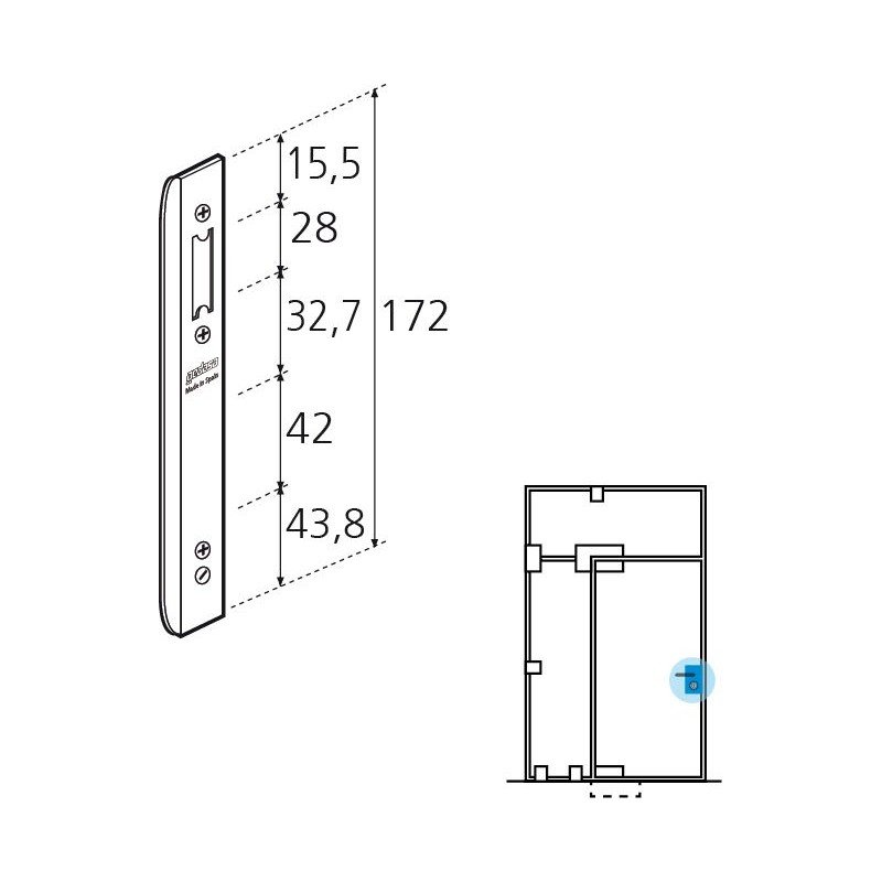 Planos técnicos Modelo GC9.1RT