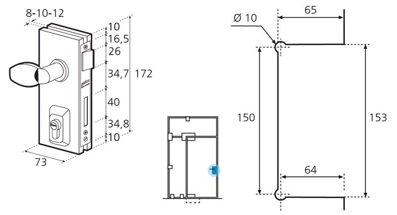 Planos técnicos Modelo GP.0