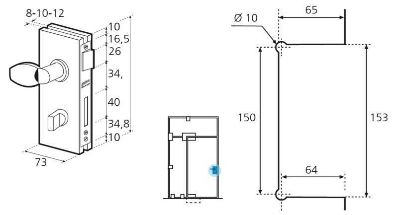 Planos técnicos Modelo GP.0D