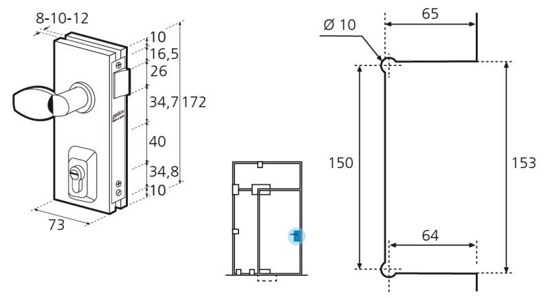 Planos técnicos Modelo GP.0NR
