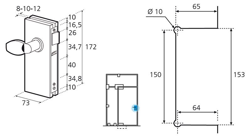Planos técnicos Modelo GP.0RR