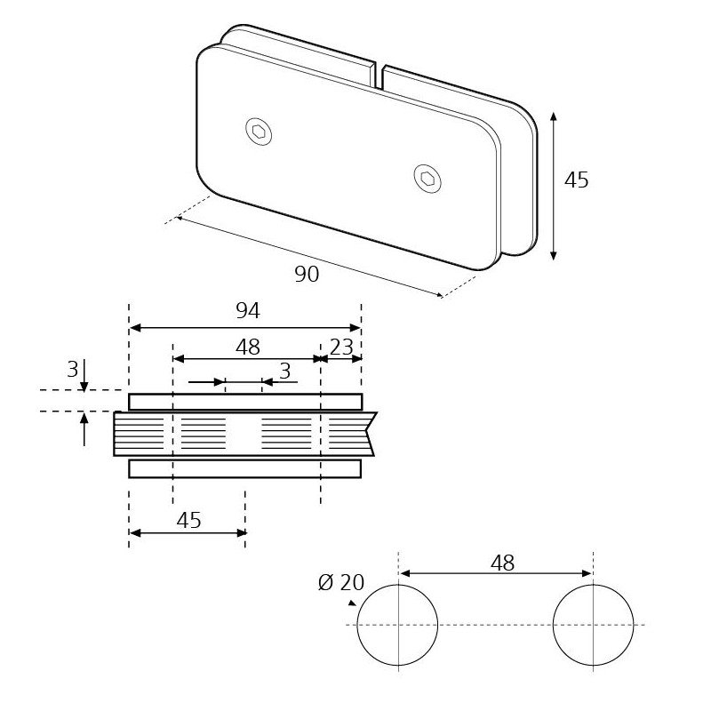 Planos técnicos Modelo 60650