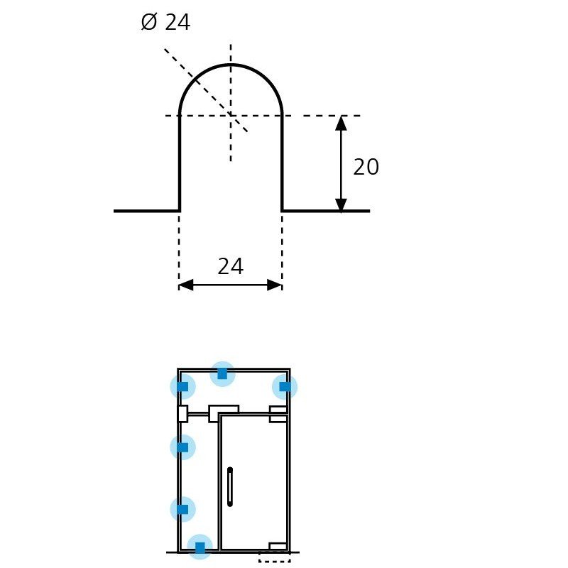 Planos técnicos 555N